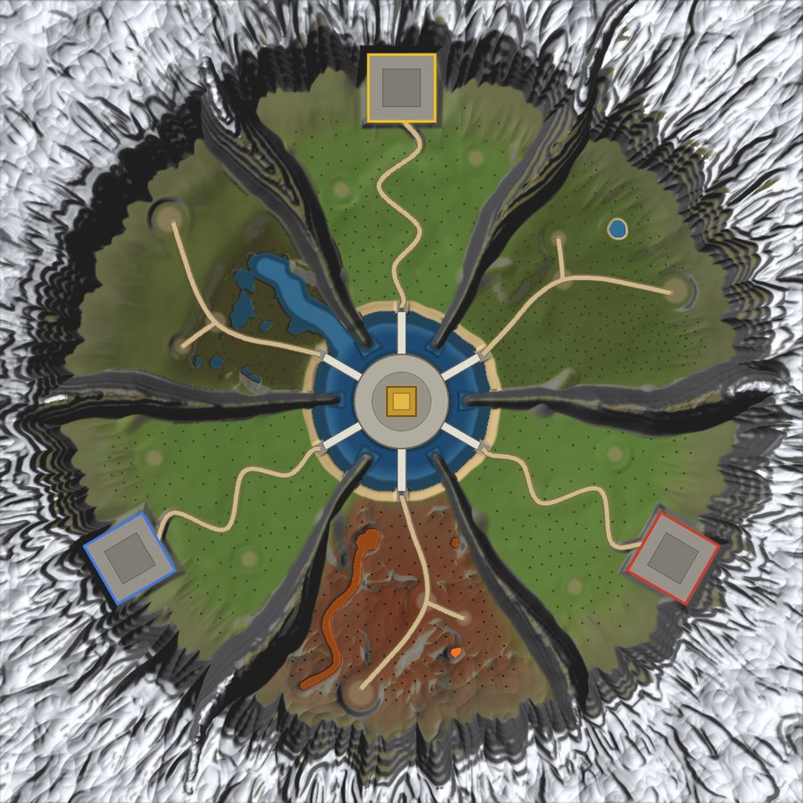 Emperor Valley world map